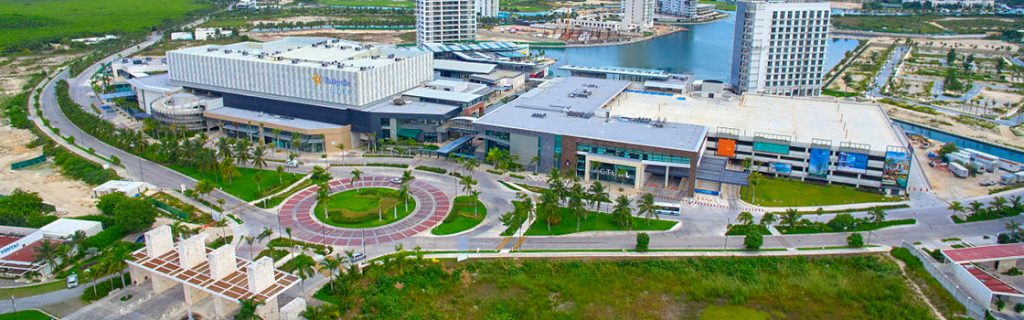 Puerto Cancún Marina Town Center Location