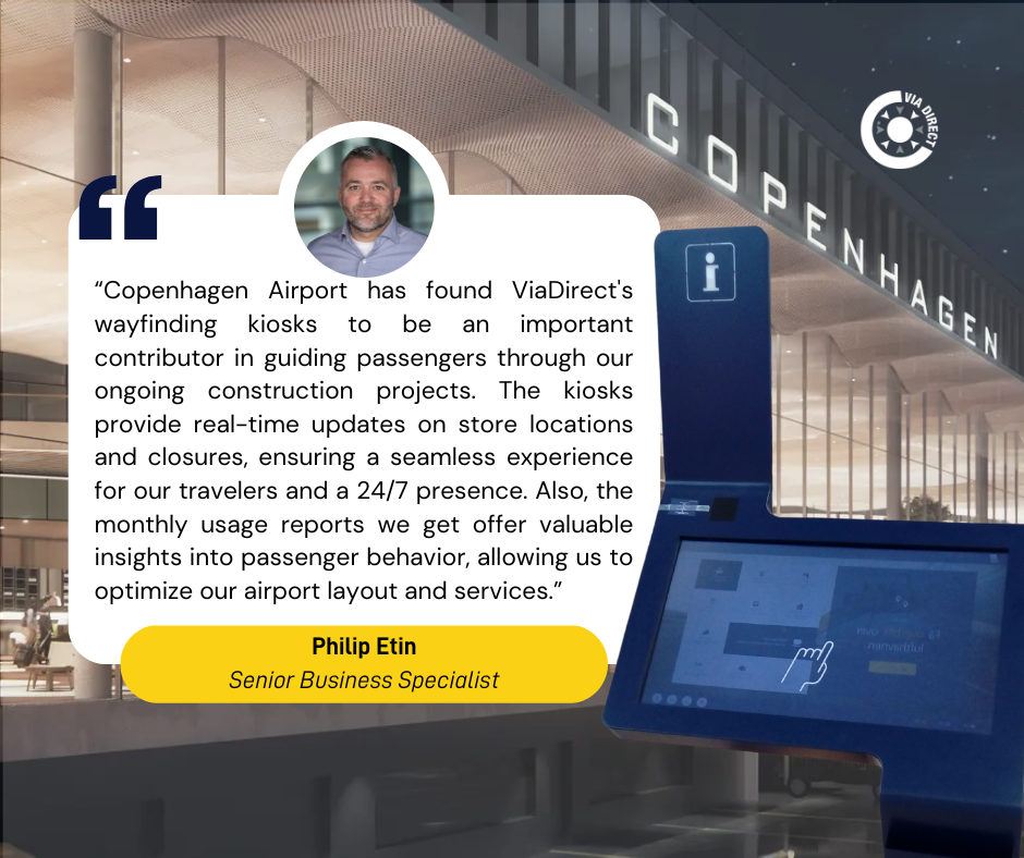 Testimonial Philip Etin, Senior Business Specialist at Copenhagen Airport.