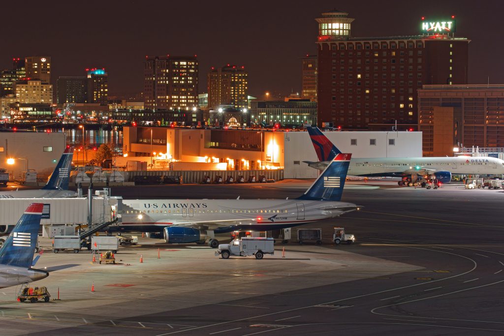 Boston Airport (LOG) location