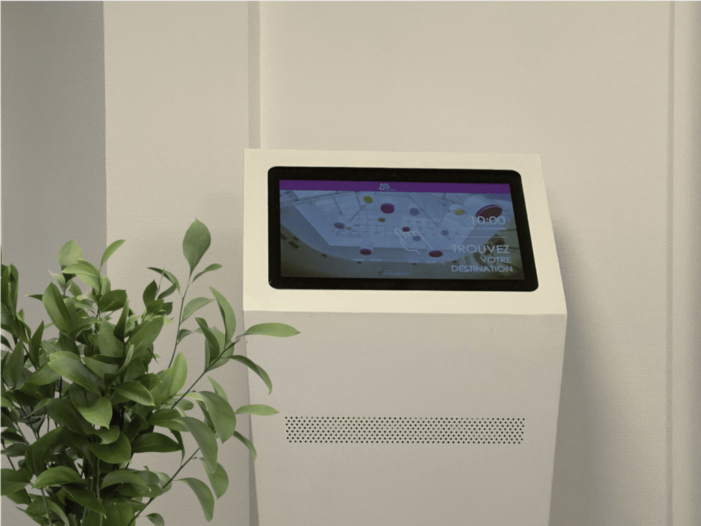 ViaDirect wayfinding kiosk