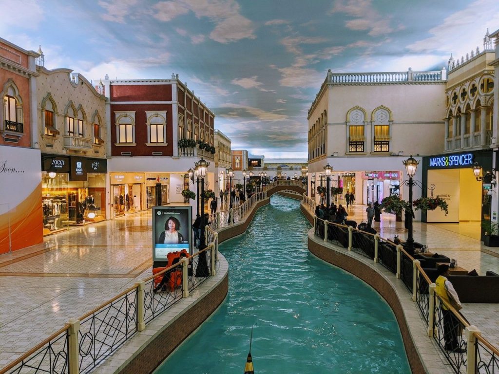 Villaggio Mall in Doha location